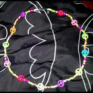 Colorful beaded necklace